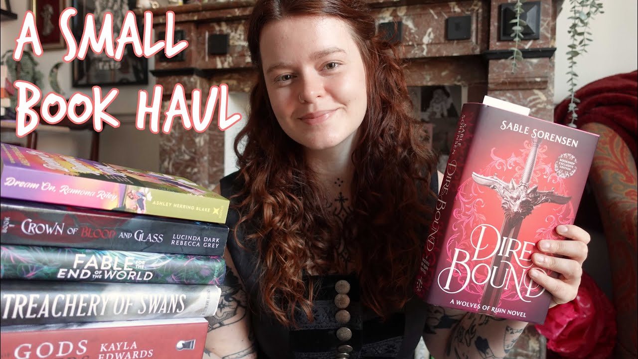 A Small Book Haul｜Romantasy, sapphic romances and fantasy