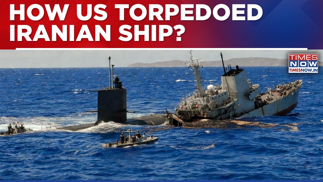 US Submarine Sinks Iranian Ship Near Sri Lanka; 85 Dead As Strike In Ocean Waters Raises Key Queries