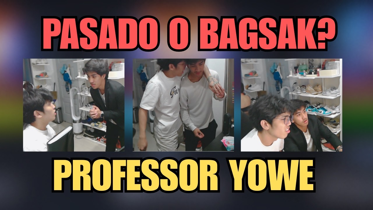 YOWE TINULUNGAN SI AGENT J SA THESIS DEFENSE 😂