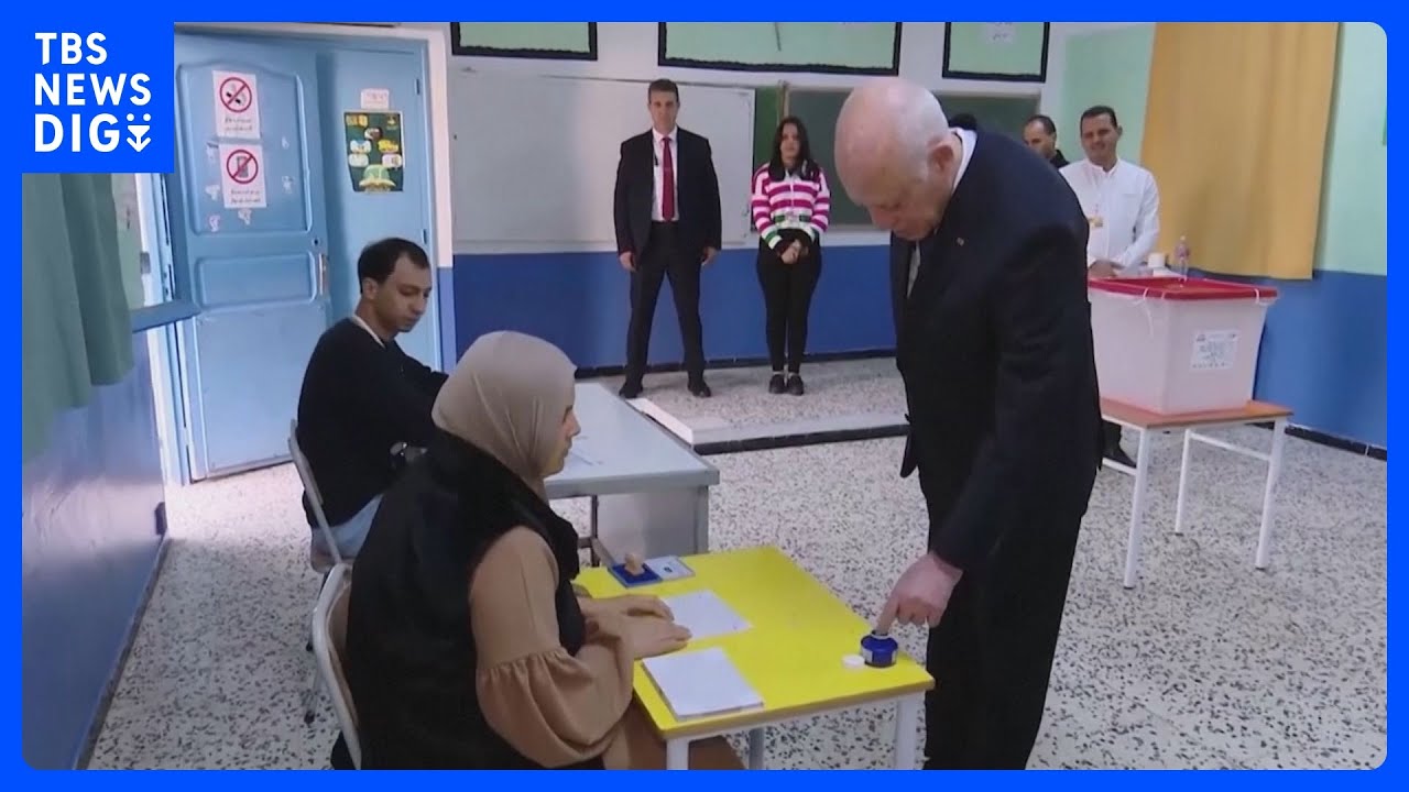 大統領が権力強化進めるチュニジアで議会選　投票率は「アラブの春」以降最低｜TBS&nbsp;NEWS&nbsp;DIG