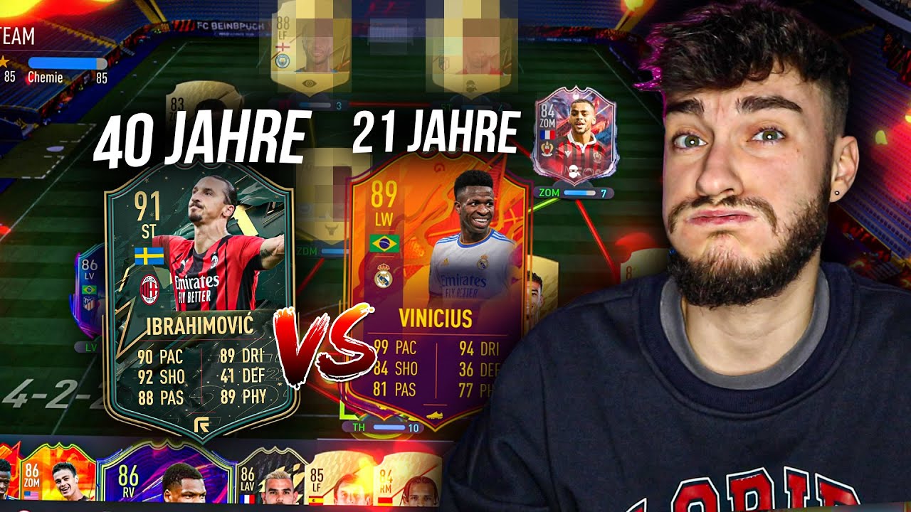 Ich bau das jüngste FIFA 22 Fut Draft Team...