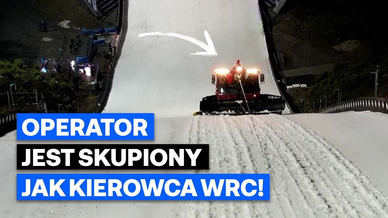 Wsiedliśmy za stery RATRAKA na skoczni w Wiśle!