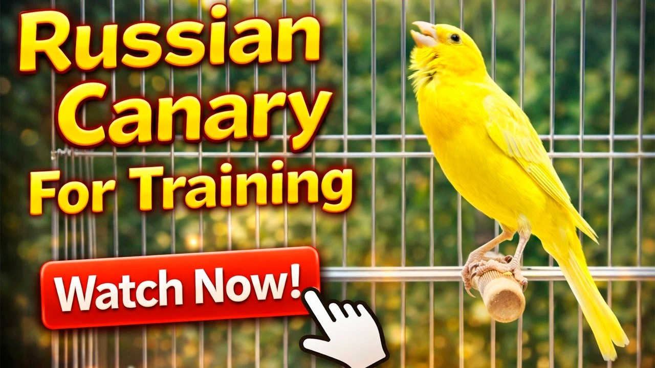 Canary 's song for training russian canary singing competition