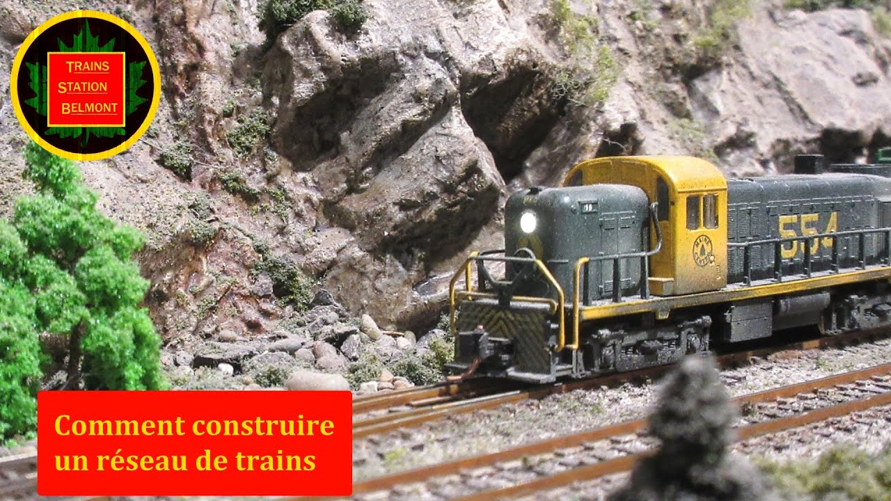 TUTORIEL: Comment construire un réseau de trains miniatures