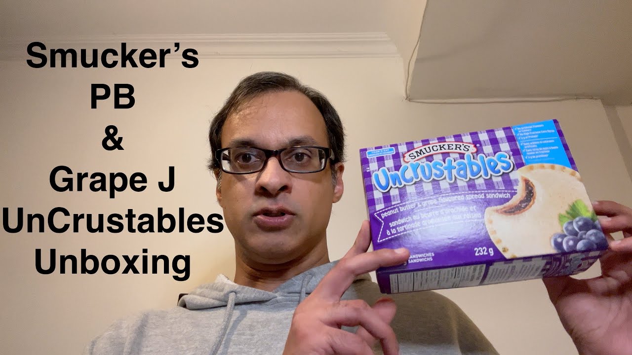 Smucker's PB & Grape J UnCrustables Unboxing