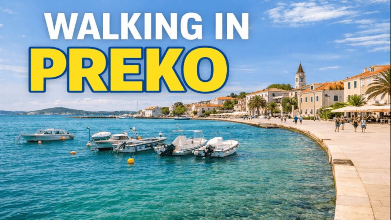 Walking in Preko, Ugljan Island | GoPro Hero 11