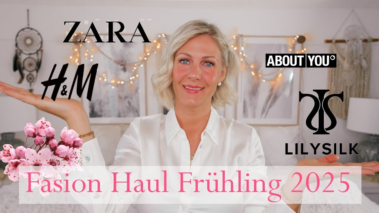 XXL FASHION TRY ON HAUL FR&Uuml;HLING &acute;25 I NEUHEITEN I Zara, AboutYou, LilySilk, h&m