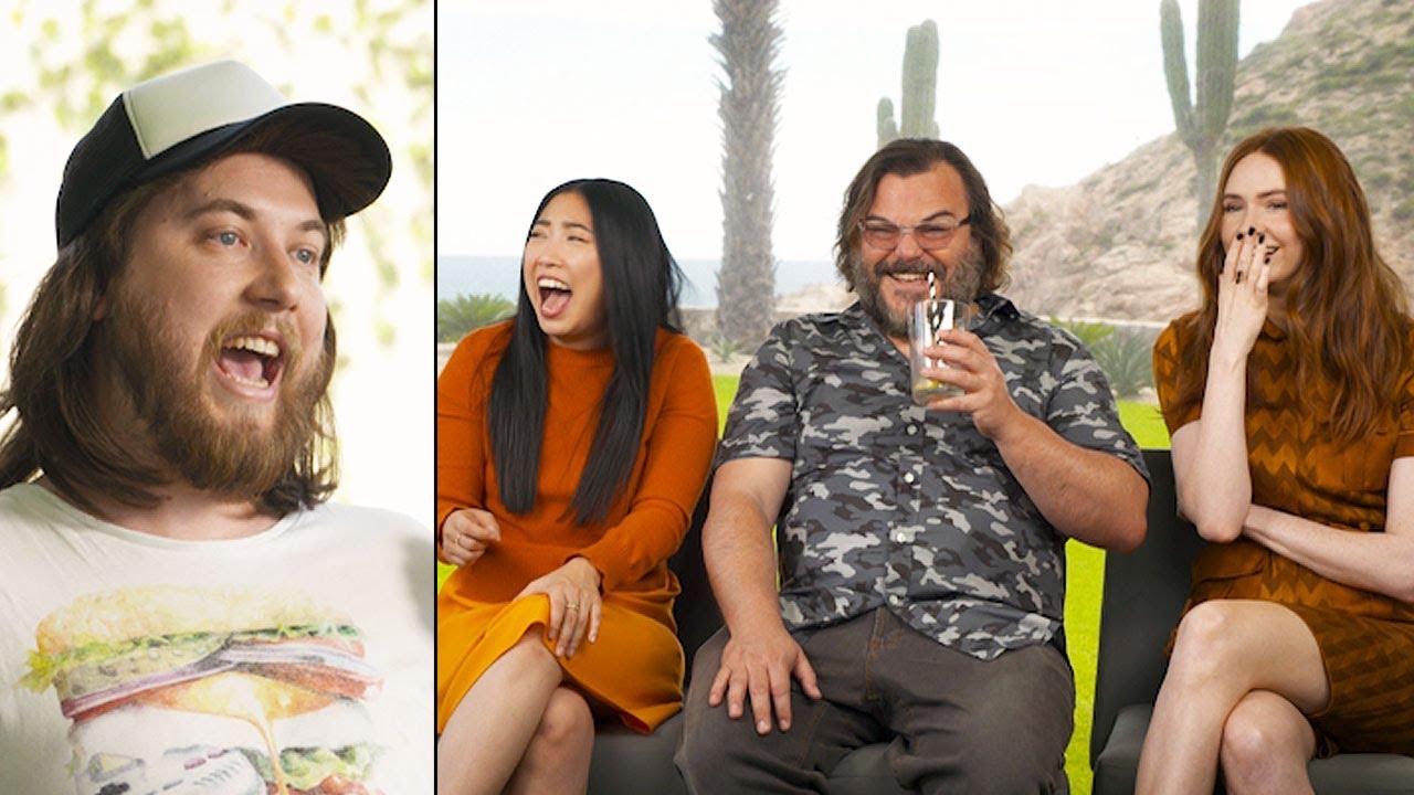 Ozzy Man & Jack Black, Karen Gillan & Awkwafina Interview + GUESS THE AUSSIE SLANG