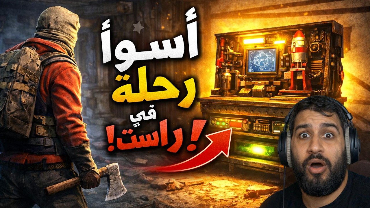 راست اسواْ بداية 😂💔RUST