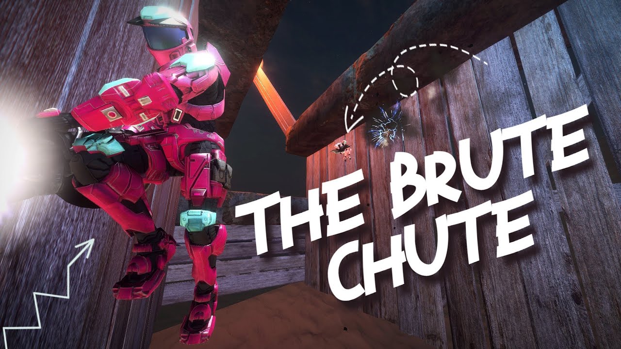The Brute Chute, a Halo 3 Brute Shot Jump Course