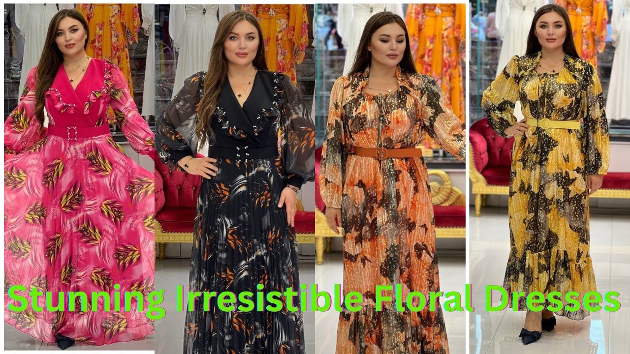 Stunning Irresistible Beautiful Floral Dress | Trendy Fashion Style Floral Dresses |