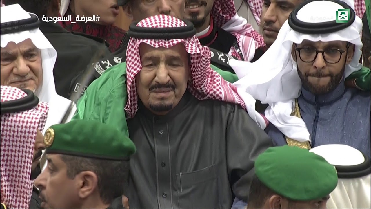 خادم الحرمين الشريفين يرعى حفل العرضة السعودية ضمن نشاطات مهرجان الجنادرية ٣٢ (الحفل كامل)