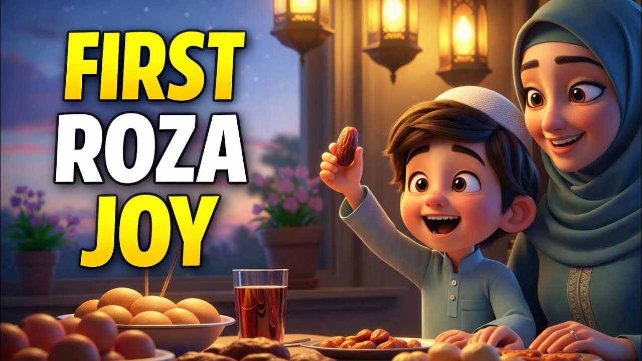 7 Saal ke Ayaan ka Pehla Roza 🥺❤️ | Ramadan Kids Story | @Islamic_pathway_daily 