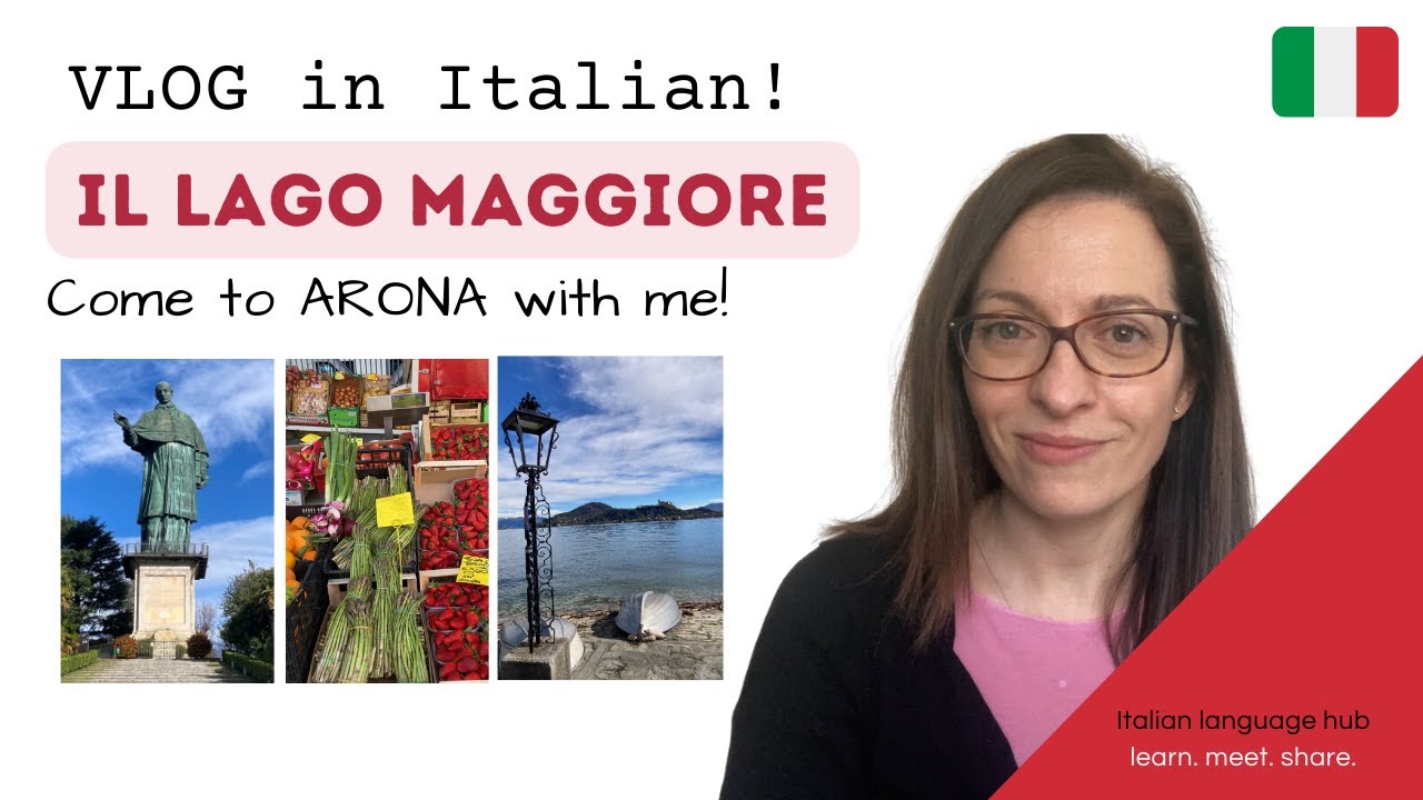 🇮🇹 Italian Vlog - Visit Arona and Lago Maggiore with me! - [with SUBS]