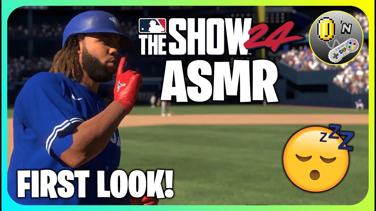 (ASMR Gaming) MLB The Show 24 LIVE Relaxing First Look! (Controller Sounds)