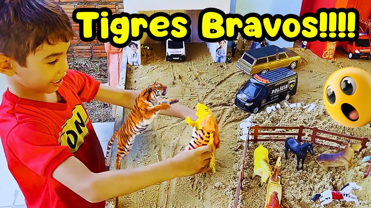 Os Tigres Estão Brigando!!! Será Que O M Consegue Ajudar?