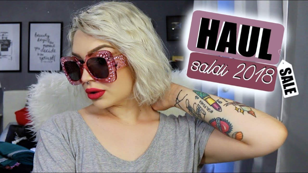 HAUL IMMENSO SALDI 2018💸 (make-up, scarpe, vestiti!)