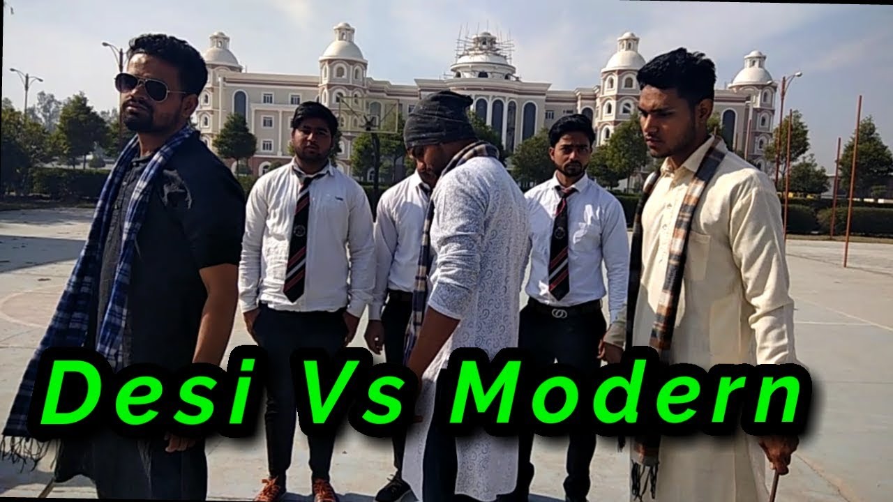 Desi college students vs Modern college students || Crazy Youth || CYT||