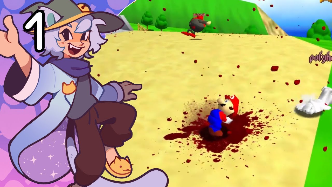 MARIO 64 GORE/HARD MOD : 1
