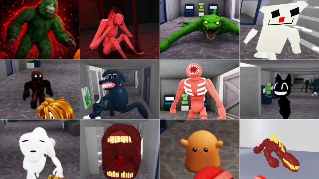 Roblox special game for a SCP or Trevor games 👹biggest new monster's in video#roblox #scp #viral 