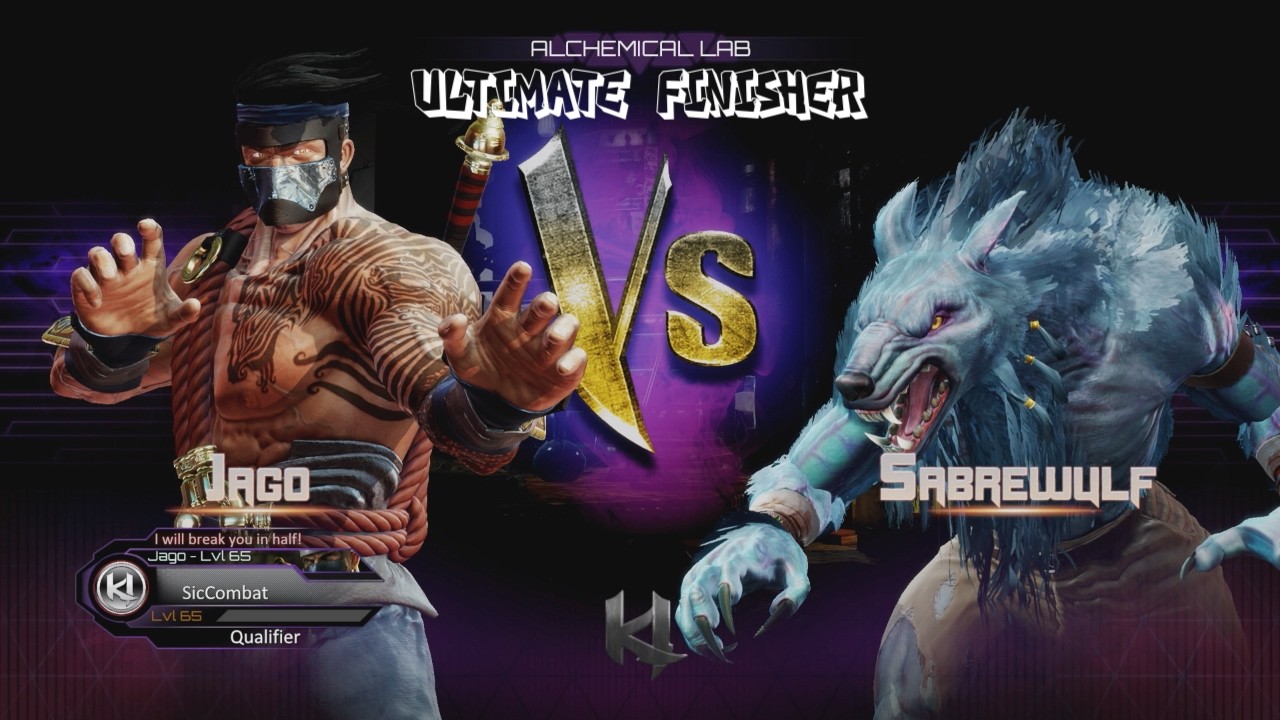 Killer Instinct: Jago Vs. Sabrewulf | Very Hard Difficulty (Ultimate Finisher)