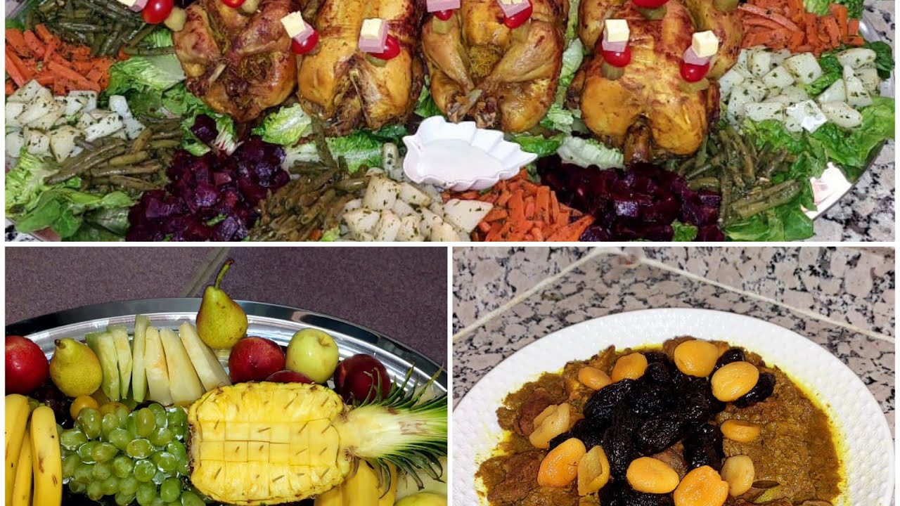دجاج معمر ومبخر بطريقة سهلة كيجي لذيذ 😋واللحم بالبرقوق والمشمش لضيافنا العزاز😍