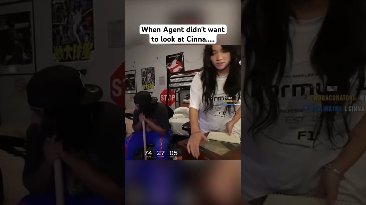 Agent didn't want to look at Cinna..... #agent00 #cinnabrit #amp #ampsquad