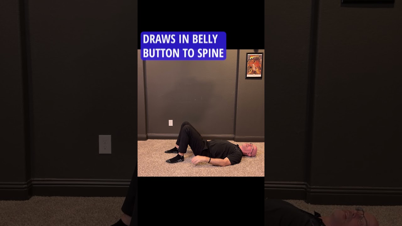 Pelvic Tilt with Abdominal Draw-In | Core Activation for Low Back Support