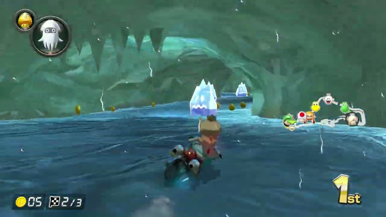 Mario Kart 8 Deluxe: Custom Track - 3DS Rosalina's Ice World