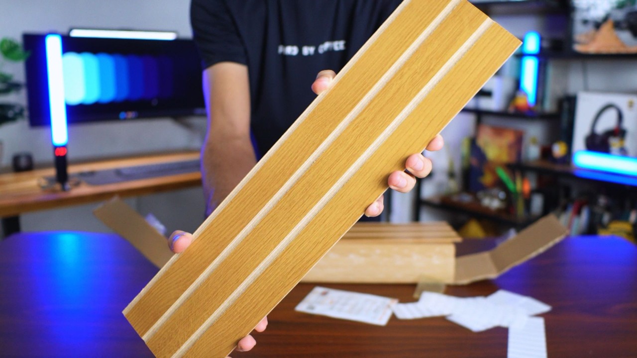 SETUP NOVO COM PAINEL RIPADO DA SHOPEE + NEON INCRÍVEL E BARATO!