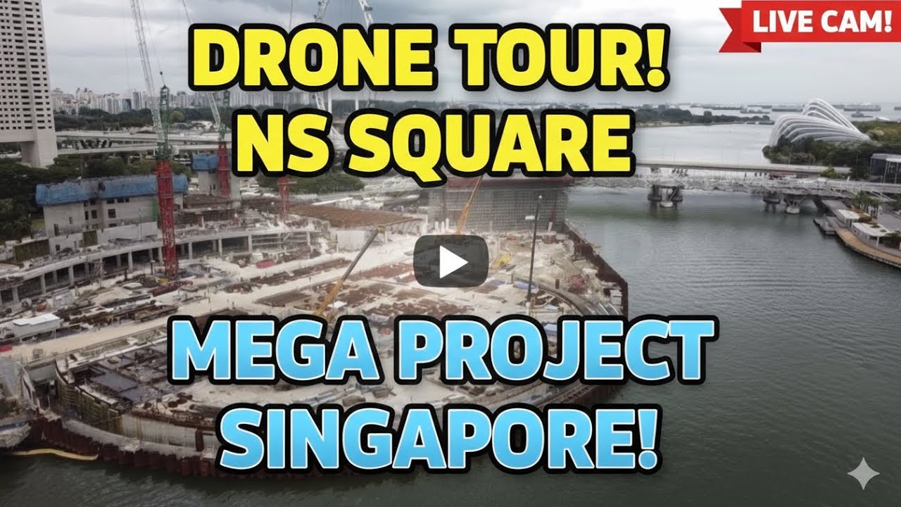 NS Square Update February 2026 | Drone Tour 