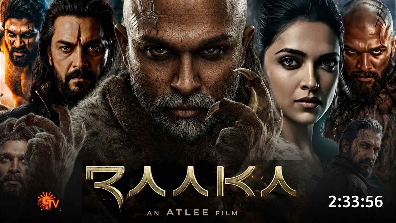 Raaka Full Movie Hindi Dubbed Latest 2026 South Update | Allu Arjun New Movie | D P | South Movie