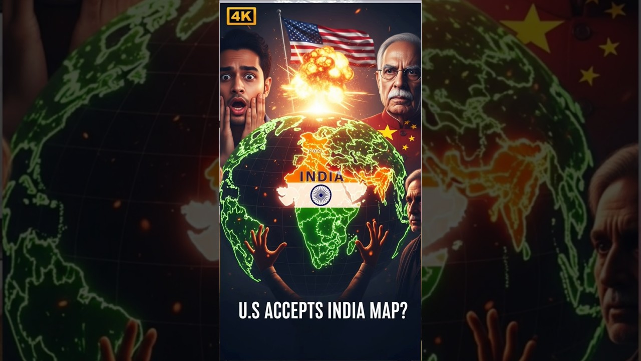 Has the US Accepted India&rsquo;s Full Map? Big Geopolitical Signal Explained#shorts #usa #news #india #yt