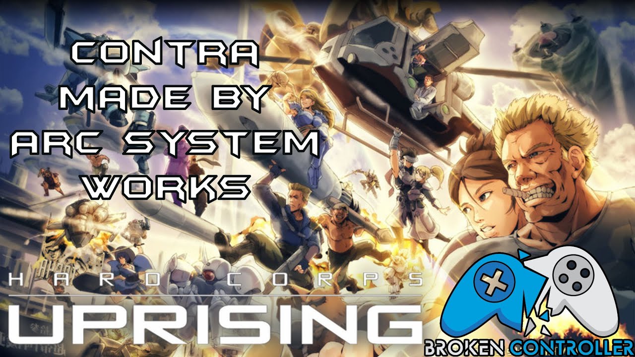 Contra Made by Arc System Works Hard Corps: Uprising