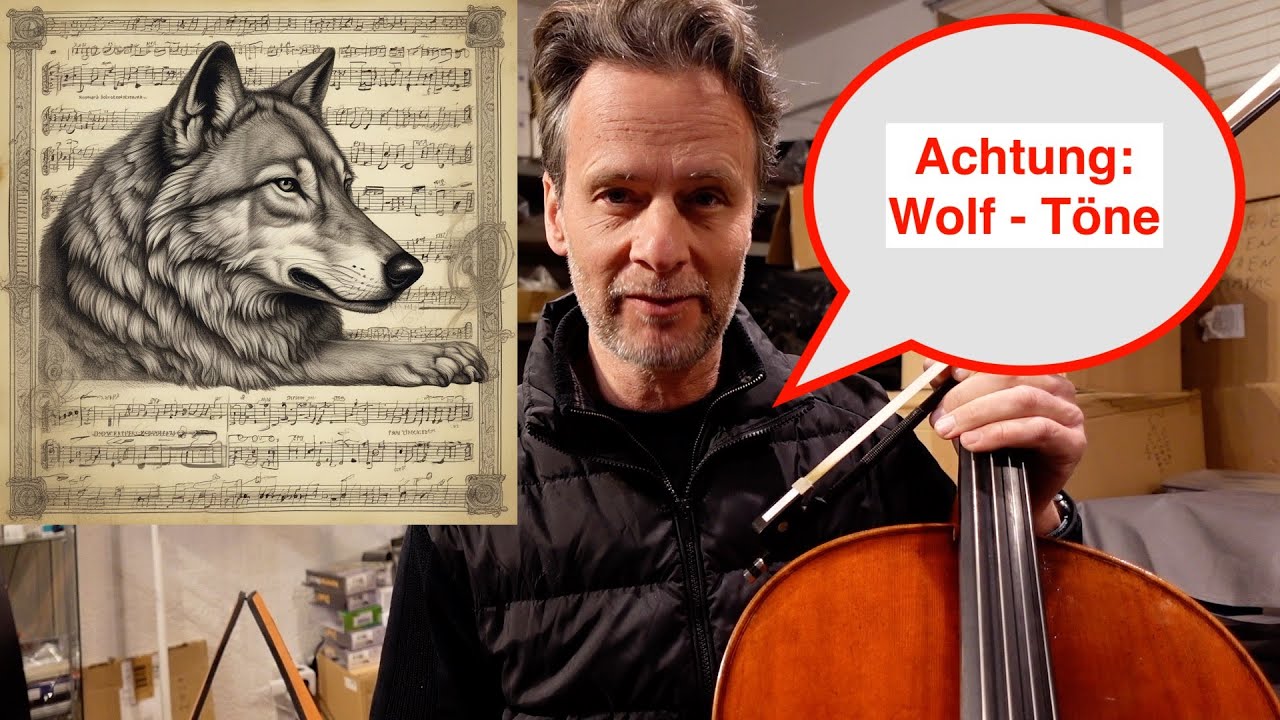 Cello lernen: Achtung Wolftöne: was das ist und wie Du sie weg bekommst!  #cellolessons #cellocoach