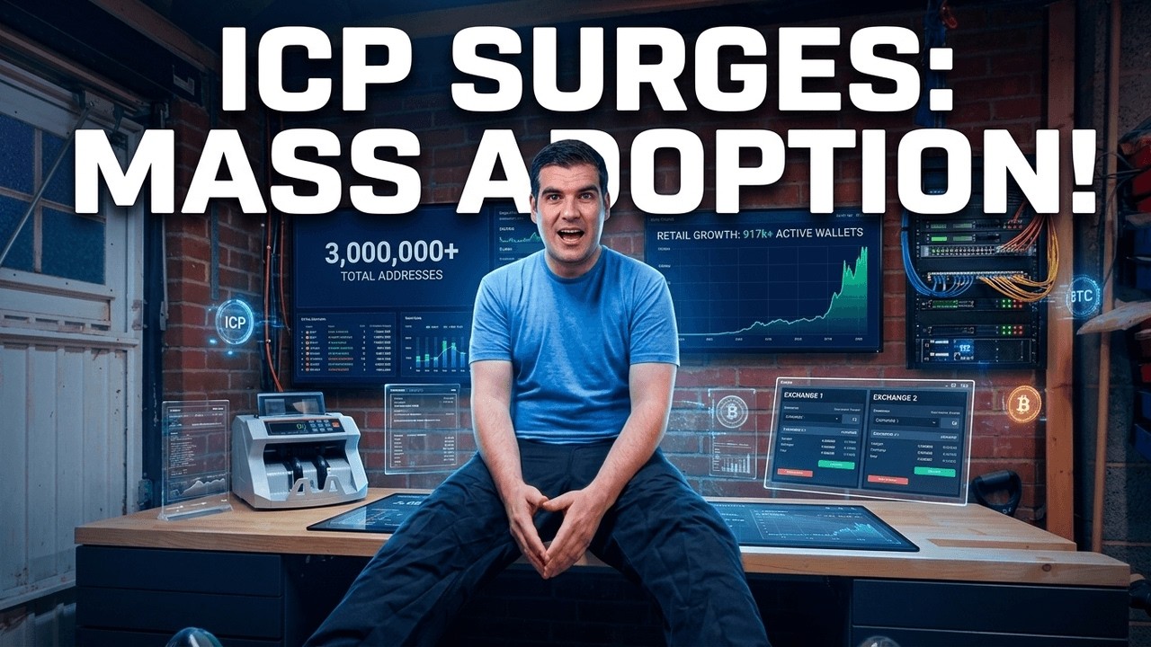 Массовое внедрение сети ICP: скрытые данные за 917 000 загруженных кошельков.
