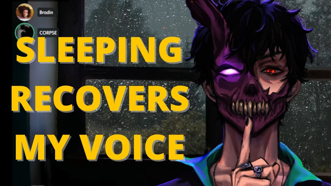 Corpse talks about how sleeping affects his voice