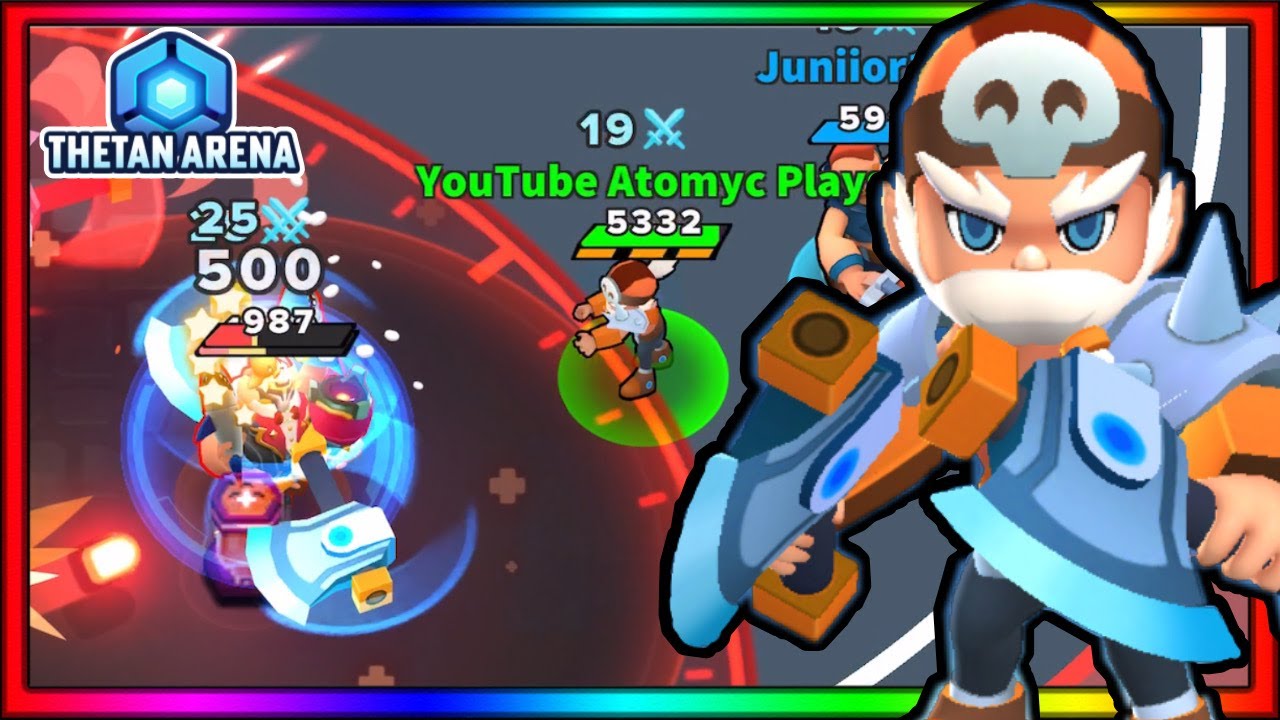 Thetan Arena Mortal Gameplay - The BEST Legendary Hero for Battle Royale! - Tips and Tricks