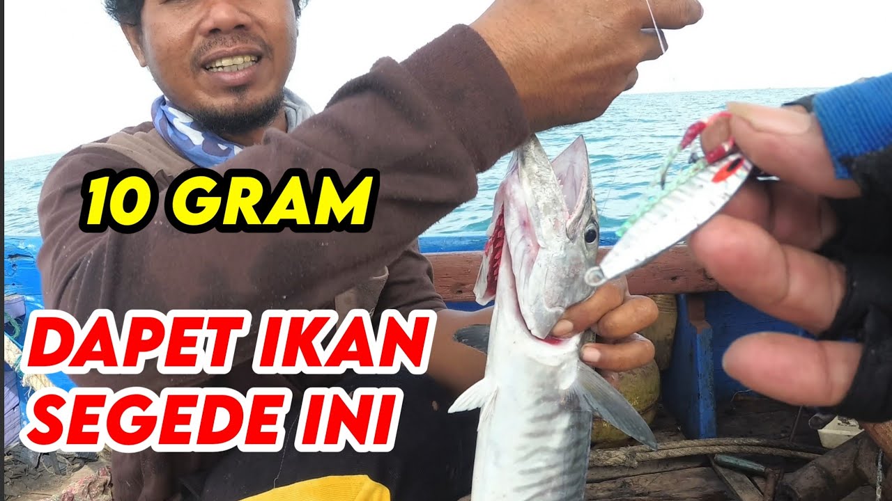 Ini Beda❕Bikin Micro Jig10 gram ( cara cepat ) Proses Dari Awal Sampe Mancing | 100% Terbukti Ampuh