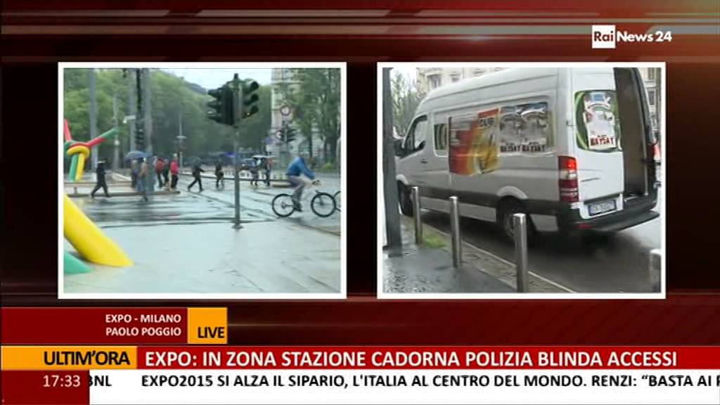 NO EXPO - MILANO - 01.05.2015 - scontri - zamieszki w Mediolanie