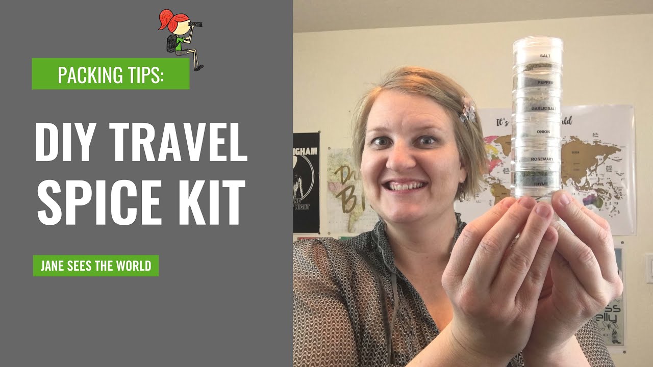DIY Travel Spice Kit for Cooking