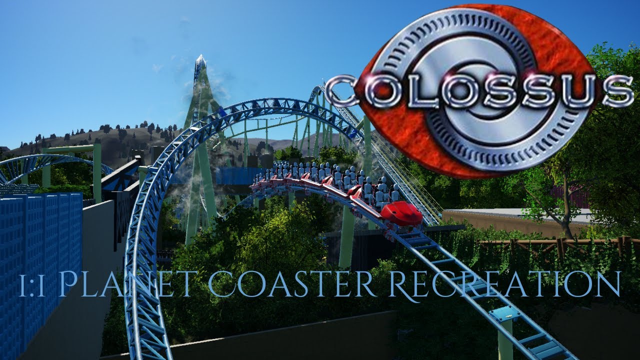 Colossus 1:1 Planet Coaster Recreation - @ThorpeParkOfficial - ThrillSeekers United