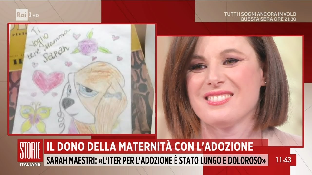 Il dono della maternit&agrave; con l'adozione  - Storie Italiane 26/05/2023