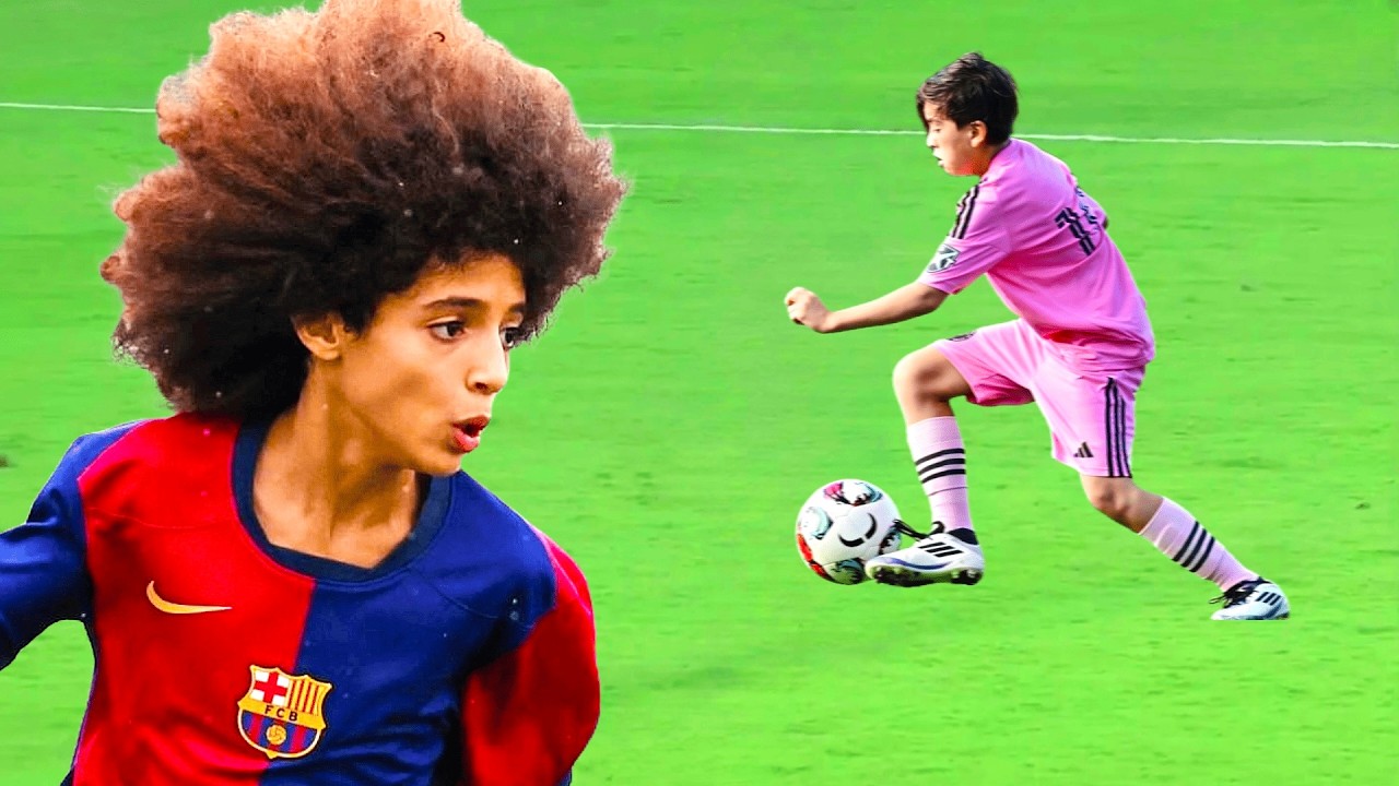 THIAGO MESSI MET ADAM QAROUAL – Battle Of The WONDERKIDS