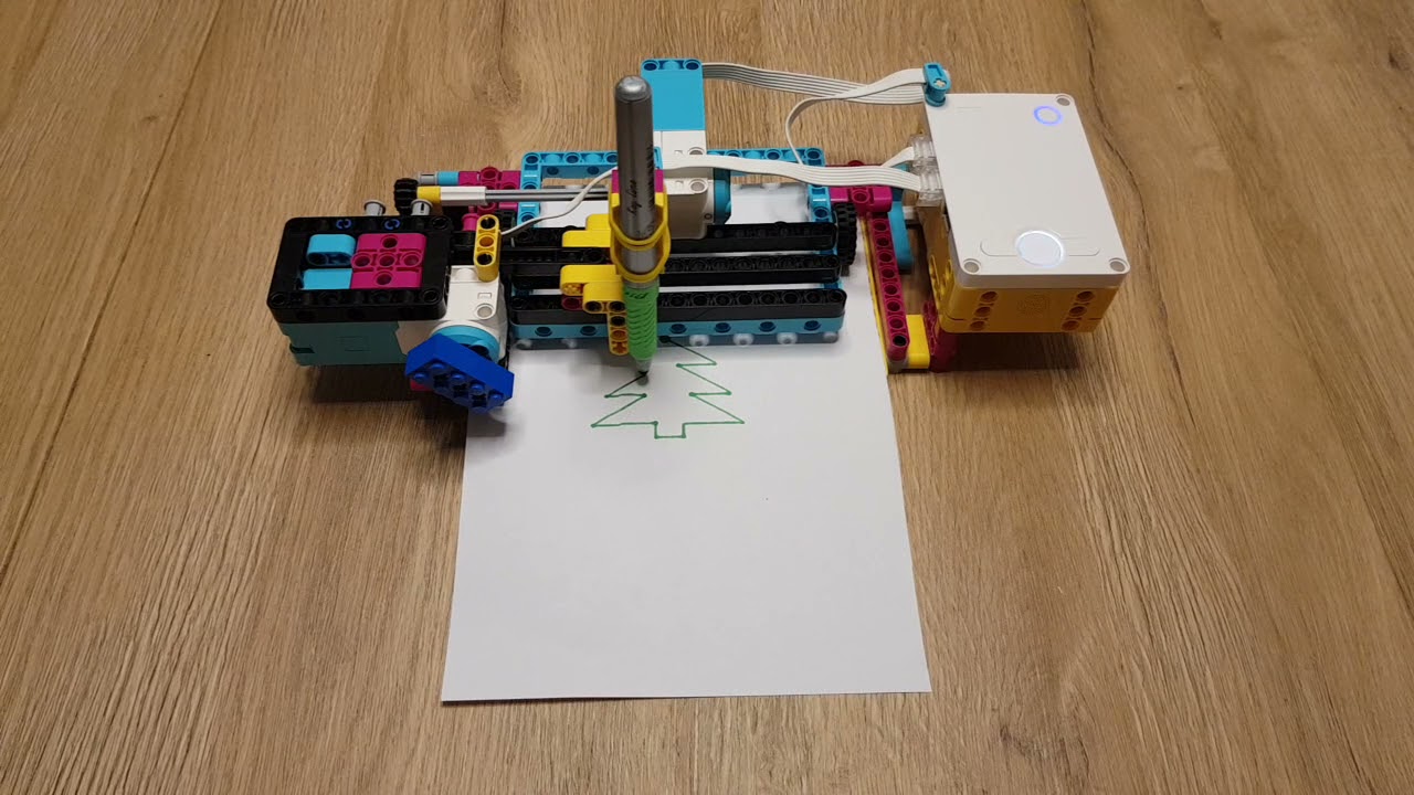 Robotyka dla dzieci, programowanie robot&oacute;w Lego, Agniszkoła - Projekt maszyna cnc