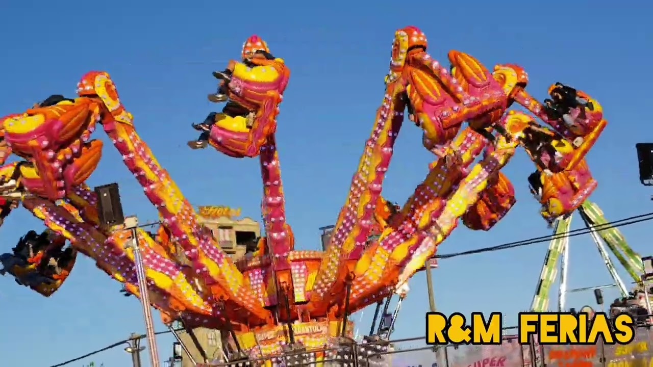 Súper Tarantula 🕷-Feria de Cáceres 2022-R&M Ferias.