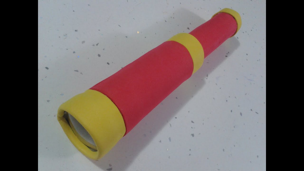 manualidades: Catalejo para fiesta pirata de goma eva( foami) (pirate´s party)