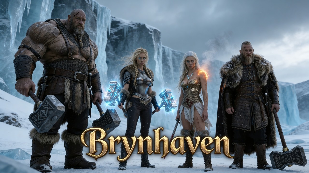 Viking Norse Fantasy Music – Gritty Nordic Ambience [Full Album •  BRYNHAVEN]