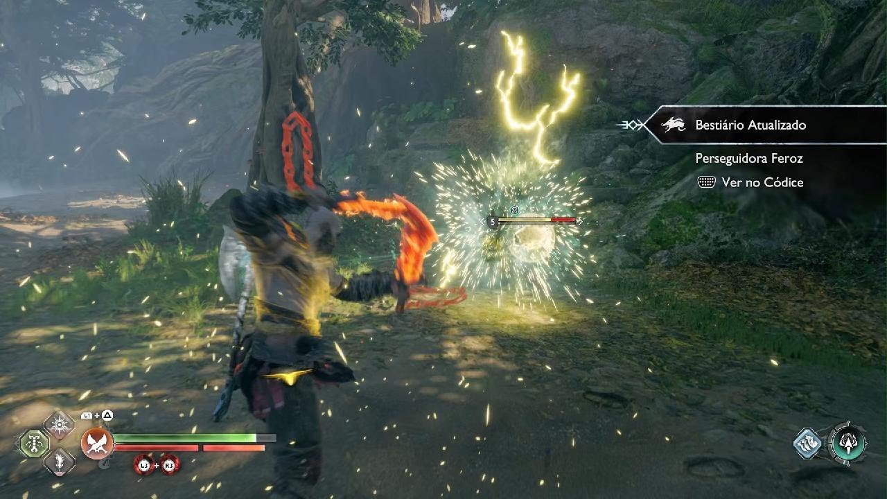God of War Ragnarök, Skoll e Hati em Vanaheim.