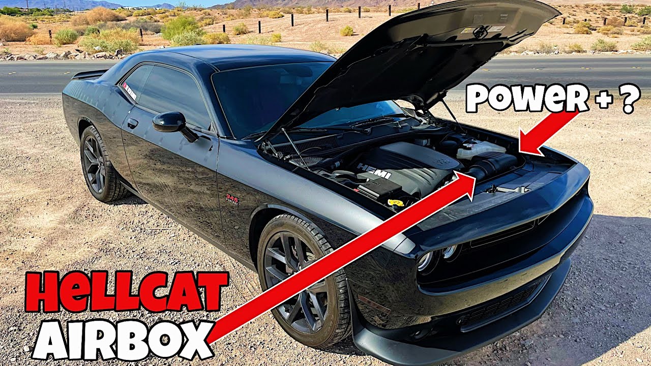 Best MOD For Your Dodge Challenger R/T 5.7L | Hellcat Lower Airbox + Air Tube Install